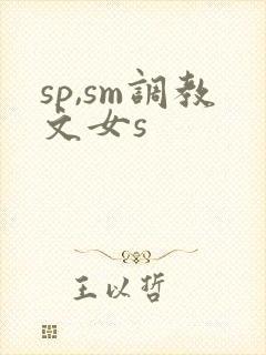 sp,sm调教文女s