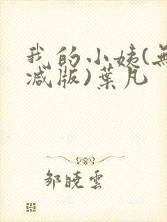我的小姨(无删减版)叶凡