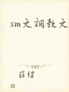 sm文调教文