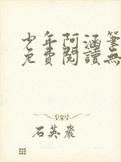 少年阿涵笔趣阁免费阅读无弹窗