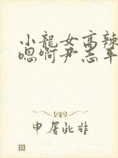 小龙女高辣h文嗯啊尹志平