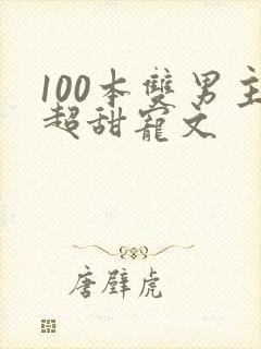 100本双男主超甜宠文封面
