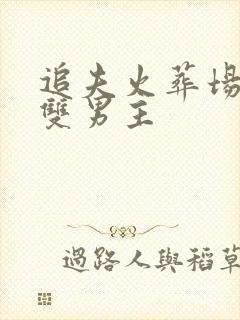 追夫火葬场的文双男主