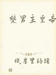 双男主皇帝文