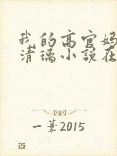 我的高官妈妈薛清璃小说在线阅读