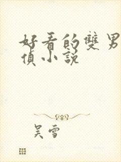 好看的双男主刑侦小说