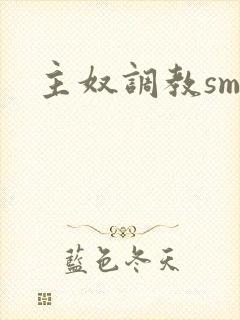 主奴调教sm文