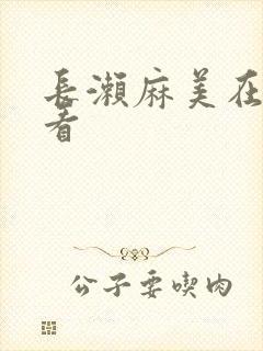 长濑麻美在线观看封面