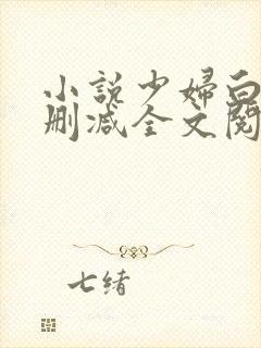 小说少妇白洁无删减全文阅读