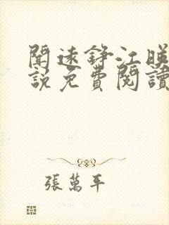 闻远铮江映秋小说免费阅读最新章节