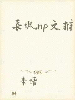 长佩np文推荐封面