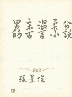 男主温柔公子型的古言小说