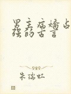 男主病娇占有欲强的古言