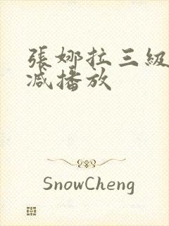 张娜拉三级无删减播放