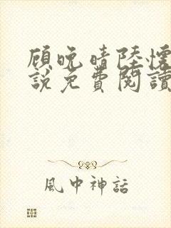 顾晚晴陆怀铮小说免费阅读最新章节