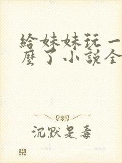 给妹妹玩一下怎么了小说全文阅读