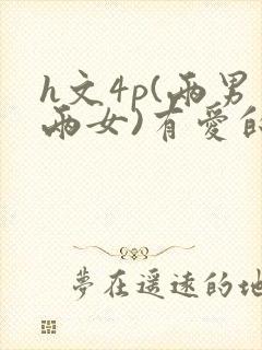 h文4p(两男两女)有爱的h文np