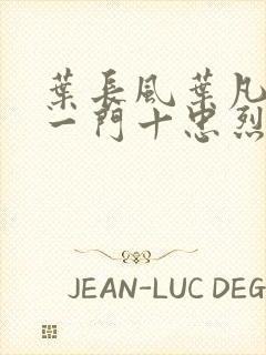 叶长风叶凡小说一门十忠烈