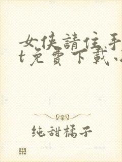 女侠请住手txt免费下载小说封面