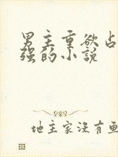 男主重欲占有欲强的小说