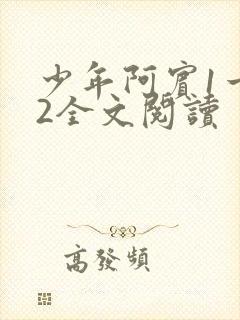 少年阿宾1一72全文阅读