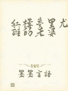 红楼梦里尤氏是谁的老婆