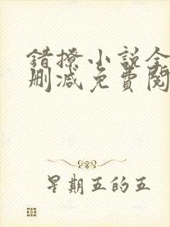 错撩小说全文无删减免费阅读