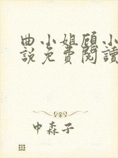 曲小姐顾小姐小说免费阅读免费封面