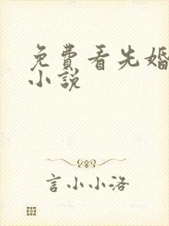 免费看先婚后爱小说