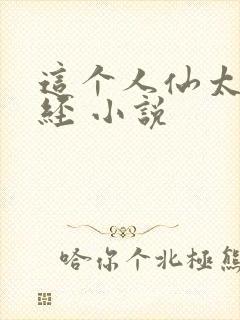 这个人仙太过正经 小说