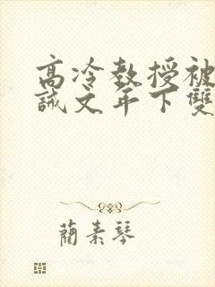 高冷教授被罚训诫文年下双男主