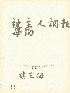 被主人调教成骚母狗