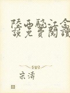 陆西骁江念知小说免费阅读最新章节