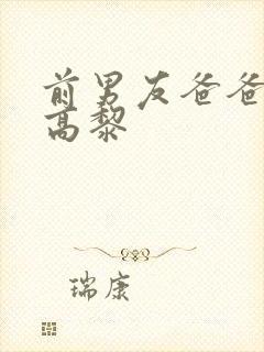 前男友爸爸小说高黎封面