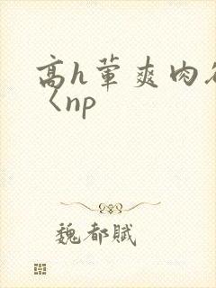高h荤爽肉欲文〈np封面