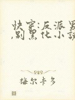 快穿:反派男神,别黑化小说