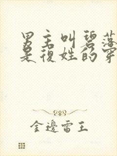 男主叫碧落女主是复姓的穿越小说