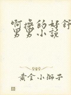 啊操的好舒服啊男男小说