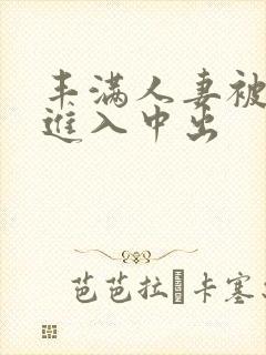 丰满人妻被猛烈进入中出