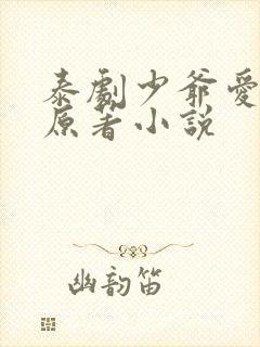 泰剧少爷爱上我原著小说