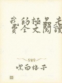 我的极品老婆免费全文阅读