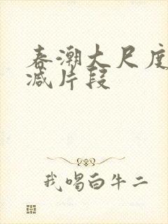 春潮大尺度无删减片段