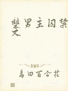 双男主囚禁调教文