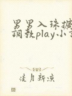 男男入珠扩尿孔调教play小说