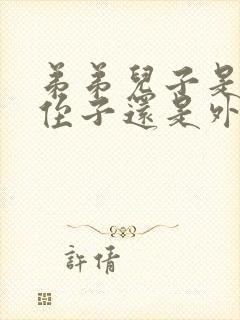 弟弟儿子是我的侄子还是外甥