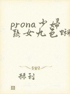 prona少妇熟女九色蝌蚪91aaa