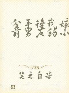 分手后我嫁给了前男友的小叔暮色酒歌