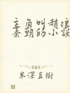 主角叫赵浪穿越秦朝的小说封面