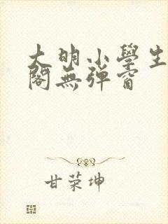 大明小学生笔趣阁无弹窗