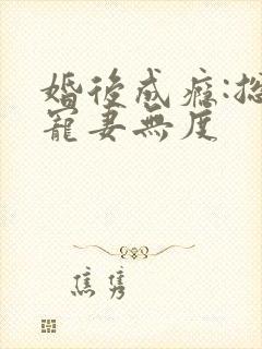 婚后成瘾:总裁宠妻无度封面